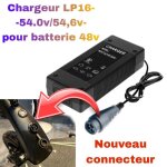 Chargeur 54v pour batterie 48v pour trottinette �lectrique dualtron speedway minomotors compatible nouveau ...