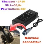 Chargeur 58v pour batterie 52v pour trottinette �lectrique dualtron mini . . speedway minomotors compatible ...
