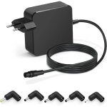 Chargeur - 65w - avec 5 connecteurs diff�rents et c�ble dalimentation 1. 8m pour asus vivobook zenbook ...