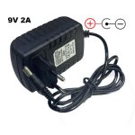 Chargeur adaptateur secteur 9v 2a polarit inverse negatif au centre embout 5. 5mm * 2. 5mm