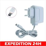 Chargeur adaptateur - zisonix - dsi / dsi xl / 2ds / 3ds / 3ds xl - filaire - gris - compatible new 3ds ...