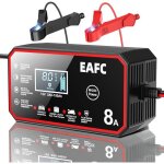 Chargeur de batterie 12v 8a intelligentpour voiture / camion / moto avec fonction rparation scurit ...