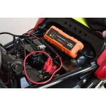 Chargeur batterie auto - xlpt - 1a - 20w - 12v - 3 m - inclus c�ble d�tachable avec cosses � ?illet et ...