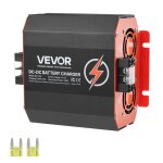 Chargeur de batterie cc  cc 12 v 20 a 250 w - vevor - pour batteries plomb - acide lithium agm gel - ...