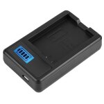 Chargeur de batterie en - el14 avec cran lcd pour nikon d5100 / d3100 / d3200 / d3300 / coolpix