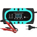 Chargeur de batterie intelligent 12v 10a chargeur de batterie de voiture avec lcd tactile ecran multi ...