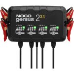 Chargeur de batterie - noco - genius2x4 - 8a - 6v et 12v - universel et automatique