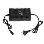Chargeur de batterie au plomb - eu - tam - 36v - noir - connecteur électrique due de broche de vélo Chargeur de batterie au plomb - eu - tam - 36v - noir - connecteur électrique due de broche de vélo