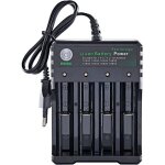 Chargeur de batterie universel smart pour 18650 18500 18350 17670 17500 16340 14500 10440 20700 37 v ...