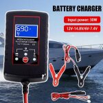 Chargeur de batterie de voiture 12v 6v pour agm gel motorcycle