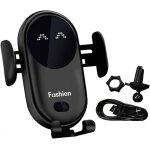 Chargeur induction sans fil voiture automatic clamping chargeur induction voiture rotation 360� chargeur ...