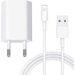 Chargeur - universel - iphone 7 - 12 - usb - adaptateur mural - c�ble inclus