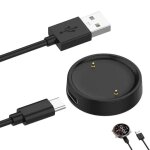 Chargeur magn�tique compatible avec amazfit active 2 et bip 6 station de charge portable avec c�ble usb ...