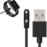 Chargeur montre connect�e magn�tique universel smartwatch c�ble usb 2 broches 4mm conception abs / pvc ...