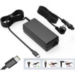 Chargeur pour ordinateur portable usb c 65w 45w pour lenovo thinkpad yoga hp chromebook dell latitude ...