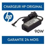 Chargeur pour pc portable - hp - 90w - 19. 5v - 4. 62a - embout 4. 5mm x 3. 0mm - compatible hp pavilion ...