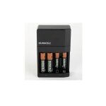 Chargeur de piles - duracell hi speed charge - 2 aa 1300 mah - 2 aaa 750 mah - rechargeable
