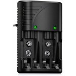 Chargeur de piles universel pour aa / aaa / 9v chargeur rapide 6802 pour piles rechargeables ni - mh ... Chargeur de piles universel pour aa / aaa / 9v chargeur rapide 6802 pour piles rechargeables ni - mh ...