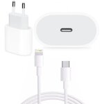 Chargeur rapide 20w + cable usb - c lightning pour iphone 13 - 13 pro - 13 mini - 13 pro max - 14 - 14 ...