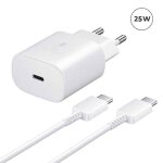 Chargeur rapide 25w usb - c + cble usb - c vers lightning pour ipad air 5 2022 10. 9 couleur blanc - ...