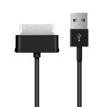 Chargeur rapide pour samsung galaxy tab 2 10. 1 gt - p5110 16gb cable de charge data usb de couleur noir ...