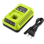 Chargeur ryobi de remplacement 12v - 18v p117 p108 batterie nickel lithium 3a chargeur rapide