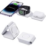 Chargeur sans fil rapide 15w 3 en 1topesct qi chargeur induction universal compatible avec apple iphone ...