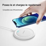 Chargeur sans fil chargeur iphonecharge rapide 15w chargeur à induction compatible avec iphone huawei ... Chargeur sans fil chargeur iphonecharge rapide 15w chargeur à induction compatible avec iphone huawei ...