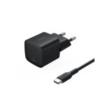 Chargeur secteur usb - c 25w - belkin - noir - charge rapide - c�ble inclus - compatible iphone / samsung ...