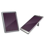 Chargeur solaire 2w - maintien de charge - noir