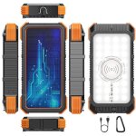 Chargeur solaire 32000mah externe solar power bank chargeur portable usb compatible avec tlphone tablette ...