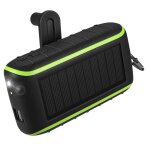 Chargeur solaire chargeur de t�l�phone portable � manivelle 8000mah 2 ports usb banque dalimentation ...