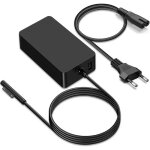 Chargeur surface pro 65w alimentation pour microsoft surface pro 11 / x / 10 / 9 / 8 / 7 / 7 + / 6 / ...