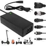 Chargeur trotinette electrique 42v 2a chargeur hoverboard chargeurs de batterie de trottinette avec 6 ...