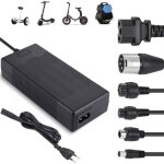 Chargeur universel 42 v 2 a - convient aux trottinettes �lectriques - chargeur pour hoverboard - chargeur ...
