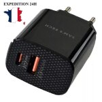 Chargeur usb - c et usb 20w rapide pour iphone samsung android qc & pd Chargeur usb - c et usb 20w rapide pour iphone samsung android qc & pd