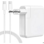Chargeur usb c 96w - chargeur macbook air - adaptateur dalimentation usb - c - compatible macbook pro ...