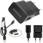 Chargeur usb original 2a + cble usb - c 1m pour samsung galaxy note 20 ultra - 20 5g - 10 lite - 10 ...
