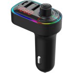 Chargeur de voiture usb - c lumineux bluetooth 5. 0 kit émetteur de charge ultra - rapide musique allume ... Chargeur de voiture usb - c lumineux bluetooth 5. 0 kit émetteur de charge ultra - rapide musique allume ...