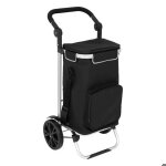 5five - chariot de course 2 roues imperméable oir 5five - chariot de course 2 roues imperméable oir