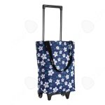 Chariot de courses 20l charge max 20kg avec sac amovible chariot de courses pliable panier de supermarch ...