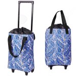 Chariot de courses 20l charge max 20kg avec sac amovible chariot de courses pliable panier de supermarch ...