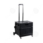 Chariot de courses 75l 8 roues chariot de courses pliable panier pliable monobloc panier dachat chariot ...