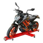 Range moto rotatif - chariot moto - dplace moto pour rangement moto - rail rangement - capacit de charge ...