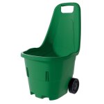 Chariot de jardin 43l polyvalent chariot à bûches transport 2 roues robustes charge max 60 kg intec Chariot de jardin 43l polyvalent chariot à bûches transport 2 roues robustes charge max 60 kg intec