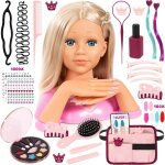 T�te � coiffer - bayer design - charlene magic nails - multicolore - 27 cm - pour filles � partir de ...