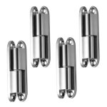Charniere porte 4 pi�ces paumelles de porte charni�res porte amovibles charni�res porte silencieuses ...