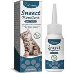 Pour chats agent anti - puces et tiques ectoparasites solution goutte  goutte 50 ml (1pc) multicolore ...