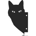 Chat du jardin d�coration d�cor de statue de chat pour la cour enjeux de jardin de silhouette animale ...