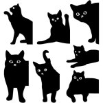 Marque - page chat signets magntiquesclips de marque - pages en forme de chat ensemble de clips de marque ...